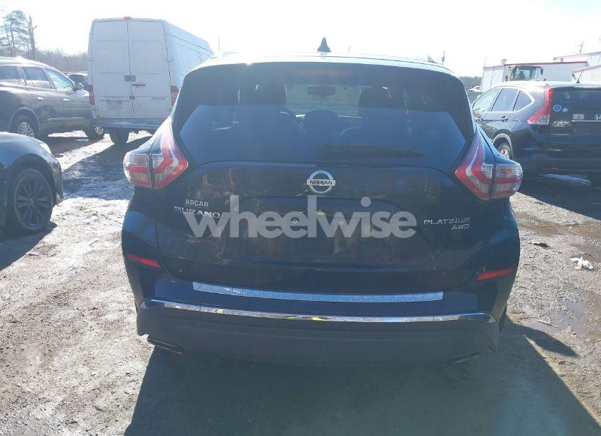 Photo 16 of 2017 Nissan Murano PLATINUM (VIN 5N1AZ2MH1HN139408)