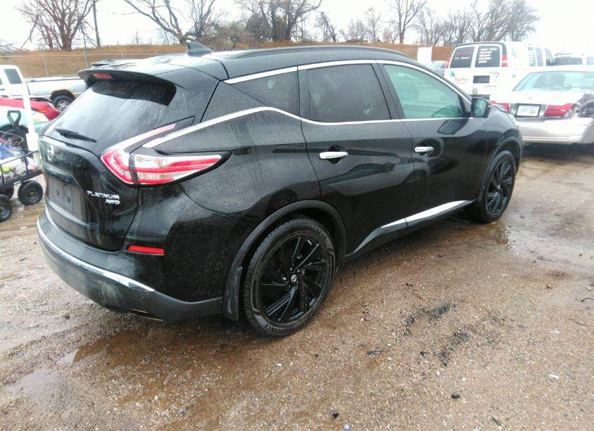 Photo 4 of 2017 Nissan Murano PLATINUM (VIN 5N1AZ2MH1HN146522)