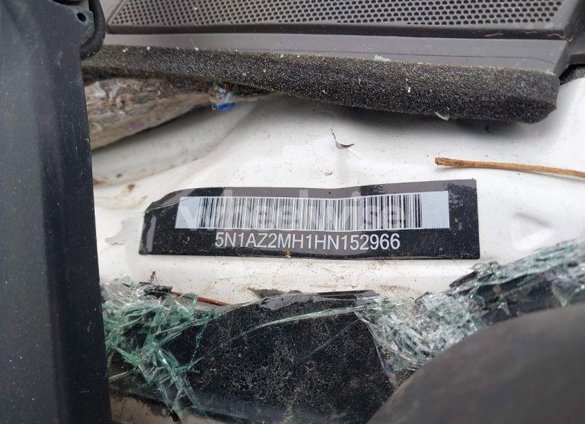 Photo 9 of 2017 Nissan Murano PLATINUM (VIN 5N1AZ2MH1HN152966)