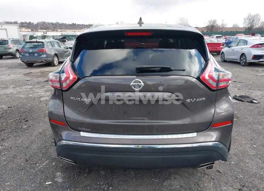 Photo 15 of 2017 Nissan Murano SV (VIN 5N1AZ2MH1HN183747)