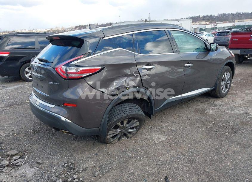 Photo 4 of 2017 Nissan Murano SV (VIN 5N1AZ2MH1HN183747)