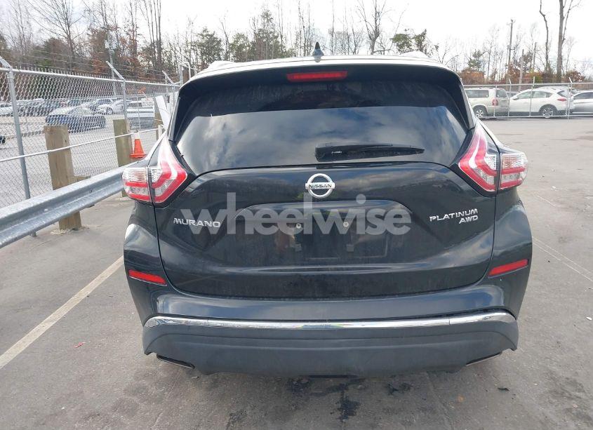Photo 17 of 2017 Nissan Murano PLATINUM (VIN 5N1AZ2MH1HN186471)