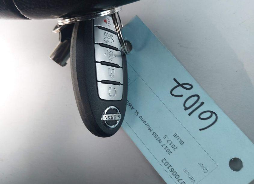 Photo 9 of 2017 Nissan Murano SL (VIN 5N1AZ2MH1HN186874)