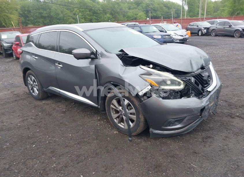 2018 Nissan Murano SL (VIN 5N1AZ2MH1JN108455) main photo