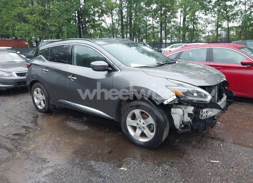 2018 Nissan Murano SV (VIN 5N1AZ2MH1JN142105) main photo