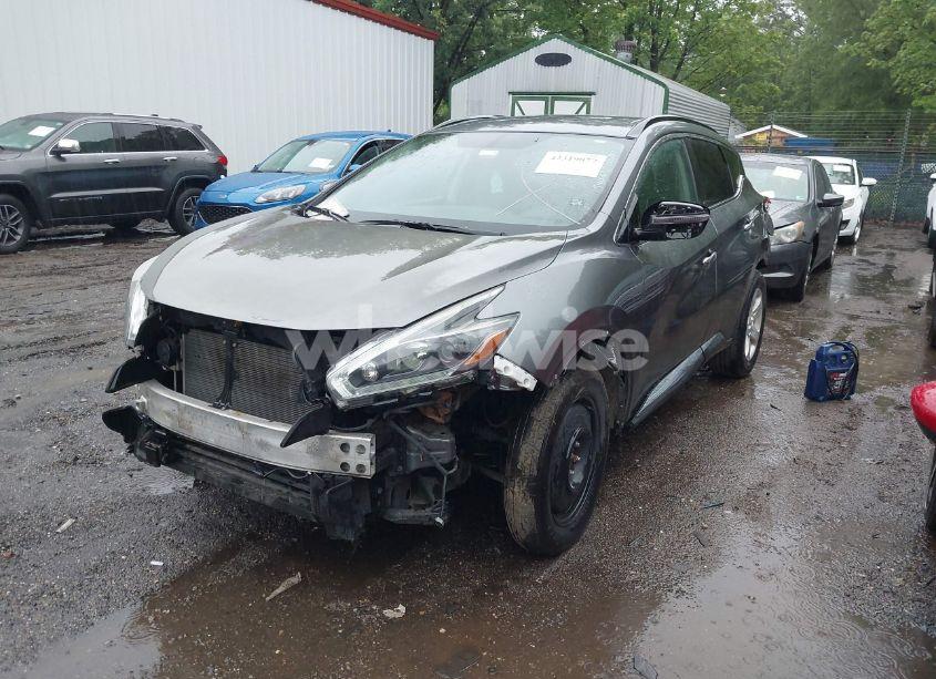 Photo 2 of 2018 Nissan Murano SV (VIN 5N1AZ2MH1JN142105)