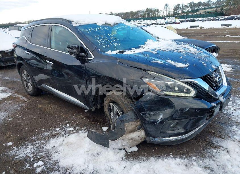 2018 Nissan Murano SV (VIN 5N1AZ2MH1JN157915) main photo