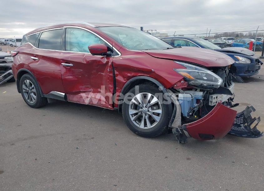 2018 Nissan Murano PLATINUM/S/SL/SV (VIN 5N1AZ2MH1JN167148) main photo