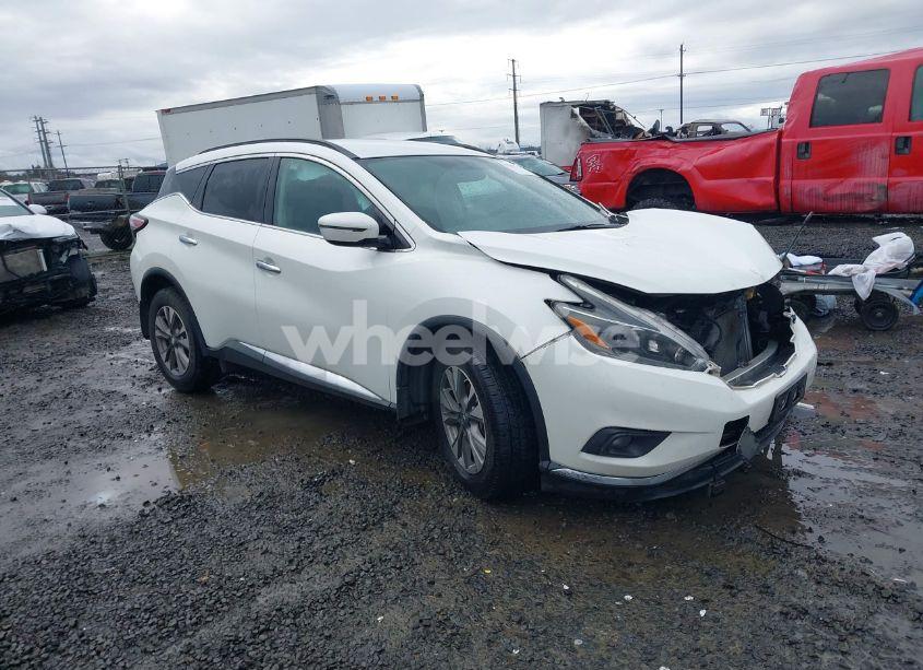 2018 Nissan Murano SV (VIN 5N1AZ2MH1JN172964) main photo