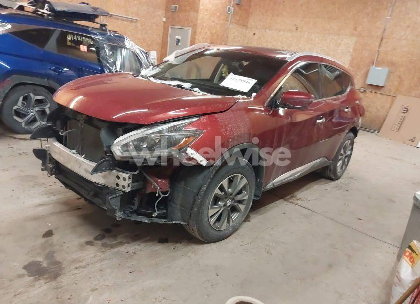 Photo 2 of 2018 Nissan Murano SL (VIN 5N1AZ2MH1JN178618)