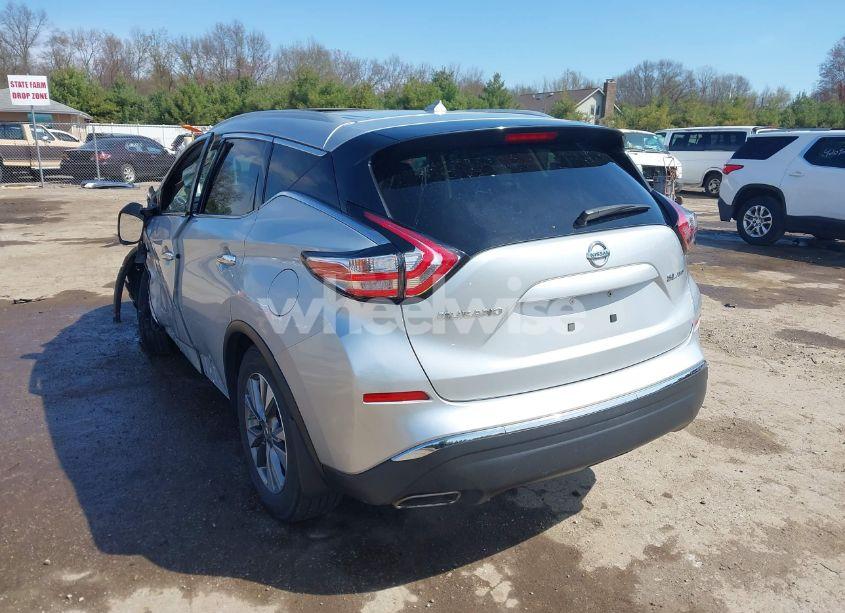 Photo 3 of 2015 Nissan Murano SL (VIN 5N1AZ2MH2FN205221)