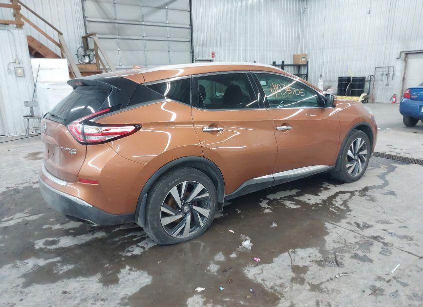 Photo 4 of 2015 Nissan Murano PLATINUM (VIN 5N1AZ2MH2FN215750)