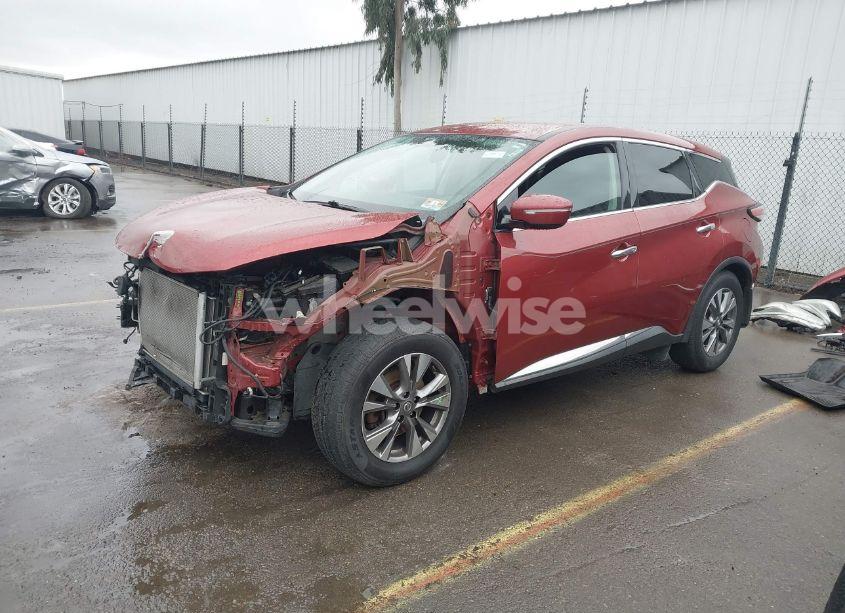 Photo 2 of 2015 Nissan Murano S (VIN 5N1AZ2MH2FN221340)