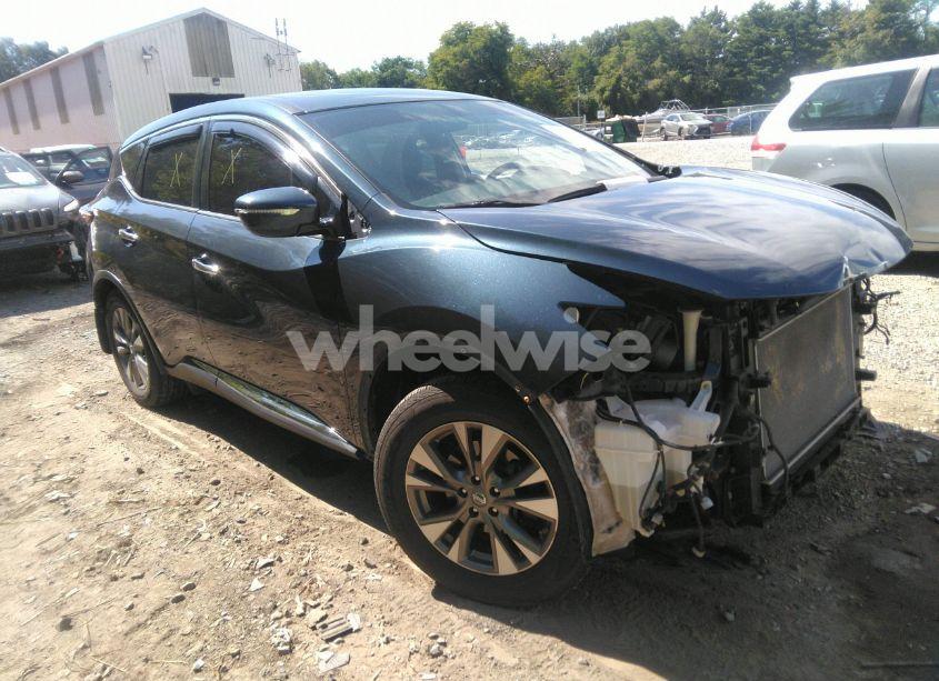 2015 Nissan Murano PLATINUM/S/SL/SV (VIN 5N1AZ2MH2FN246934) main photo