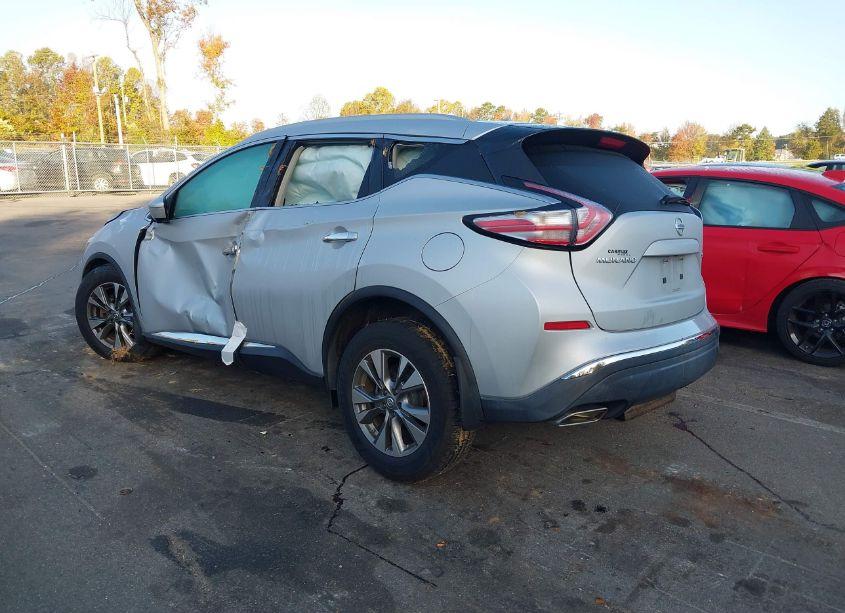 Photo 3 of 2015 Nissan Murano SL (VIN 5N1AZ2MH2FN247792)