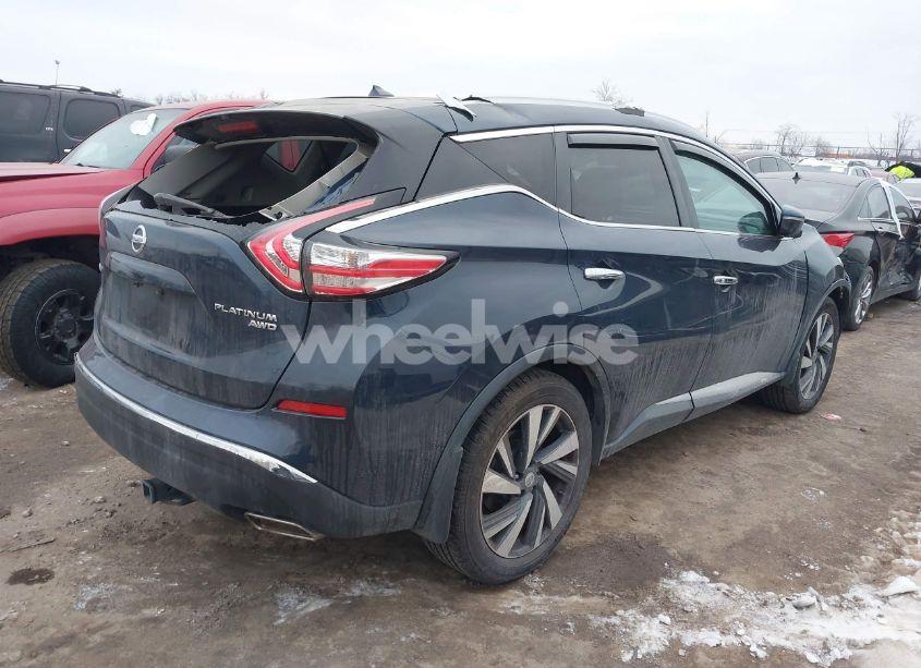 Photo 4 of 2015 Nissan Murano PLATINUM (VIN 5N1AZ2MH2FN279450)
