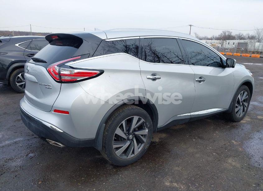 Photo 4 of 2015 Nissan Murano PLATINUM (VIN 5N1AZ2MH2FN280534)