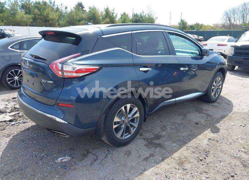 Photo 4 of 2015 Nissan Murano SV (VIN 5N1AZ2MH2FN287161)