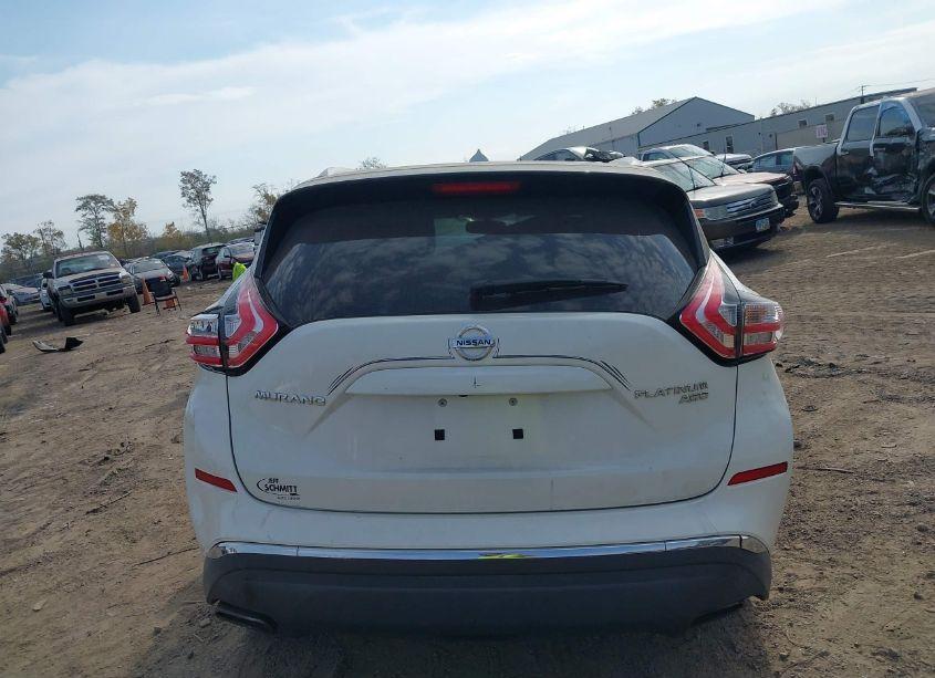 Photo 16 of 2016 Nissan Murano PLATINUM (VIN 5N1AZ2MH2GN104438)