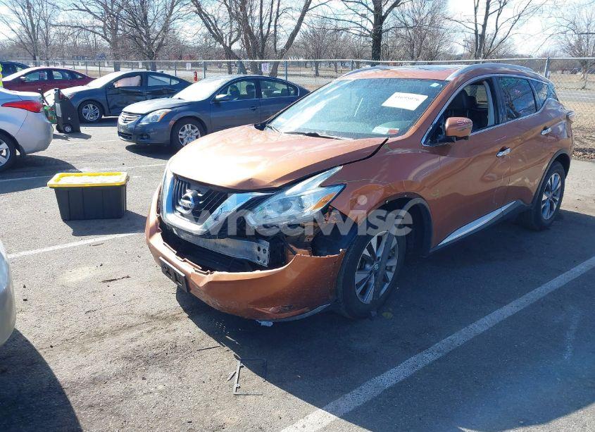 Photo 2 of 2016 Nissan Murano SL (VIN 5N1AZ2MH2GN104519)