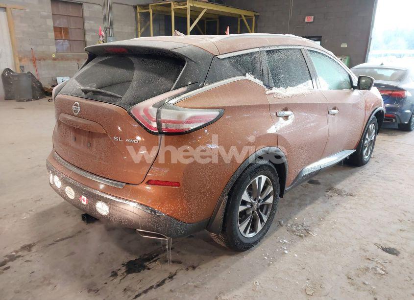 Photo 4 of 2016 Nissan Murano SL (VIN 5N1AZ2MH2GN109168)