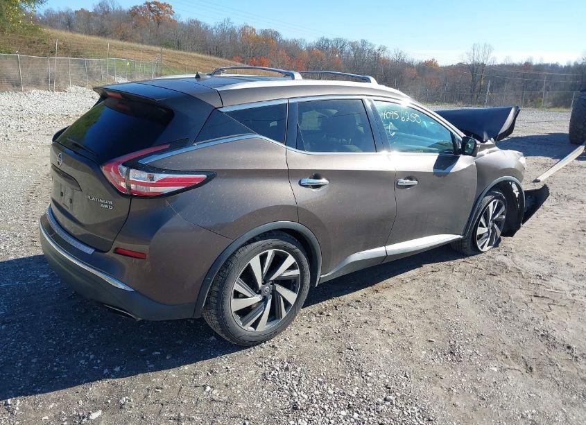 Photo 4 of 2016 Nissan Murano PLATINUM (VIN 5N1AZ2MH2GN134099)