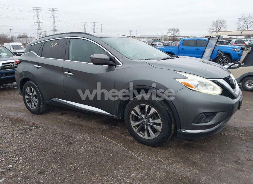2016 Nissan Murano PLATINUM/S/SL/SV (VIN 5N1AZ2MH2GN134989) main photo