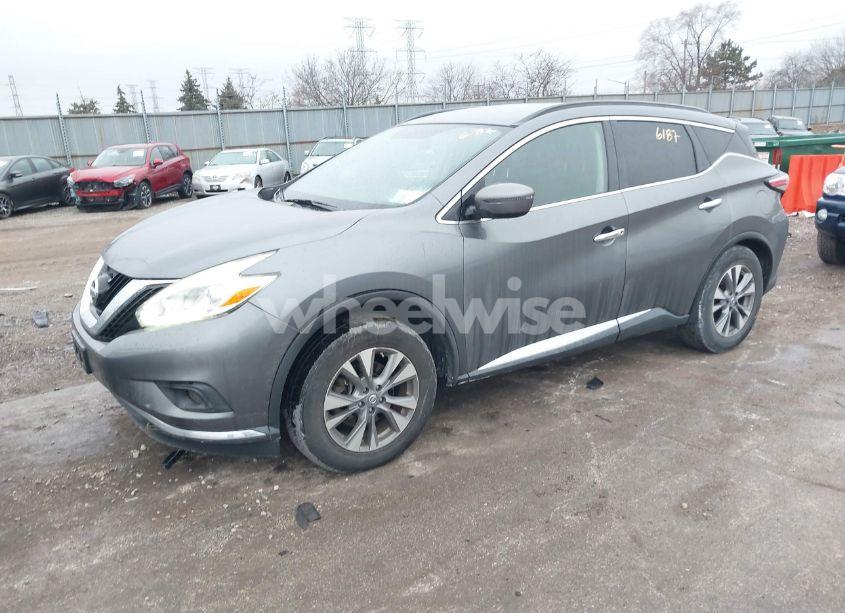 Photo 2 of 2016 Nissan Murano PLATINUM/S/SL/SV (VIN 5N1AZ2MH2GN134989)