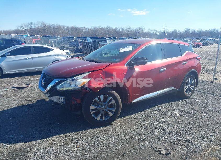Photo 2 of 2016 Nissan Murano S (VIN 5N1AZ2MH2GN157219)