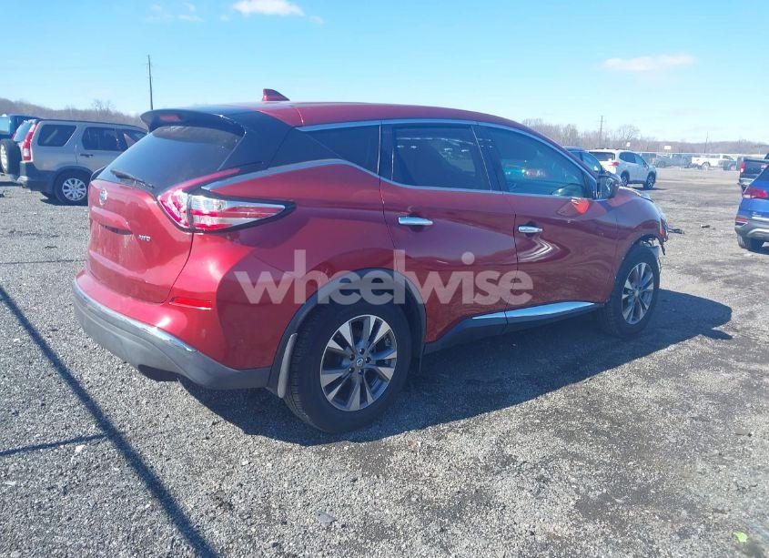Photo 4 of 2016 Nissan Murano S (VIN 5N1AZ2MH2GN157219)