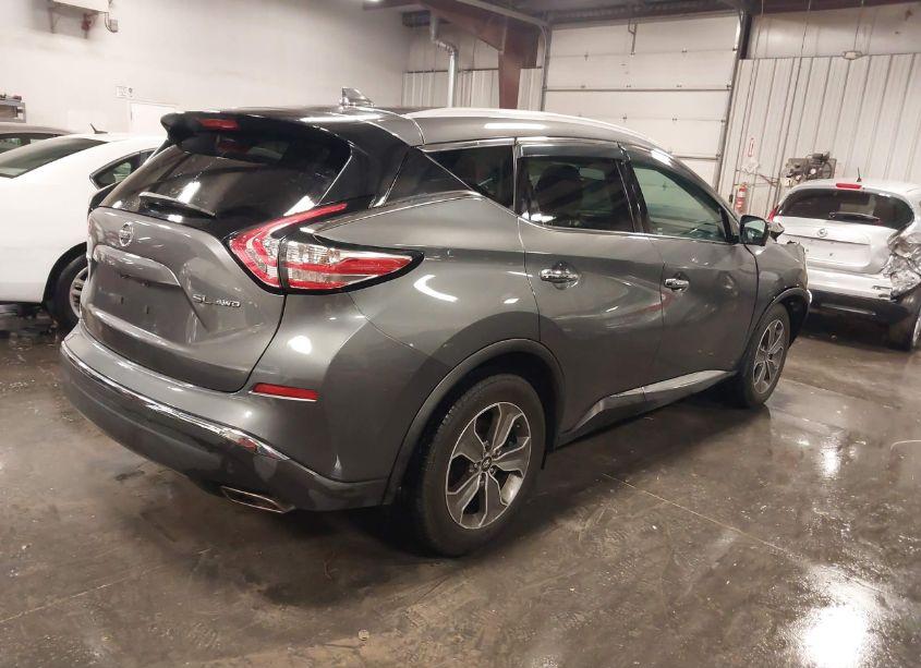 Photo 4 of 2017 Nissan Murano PLATINUM/S/SL/SV (VIN 5N1AZ2MH2HN181084)
