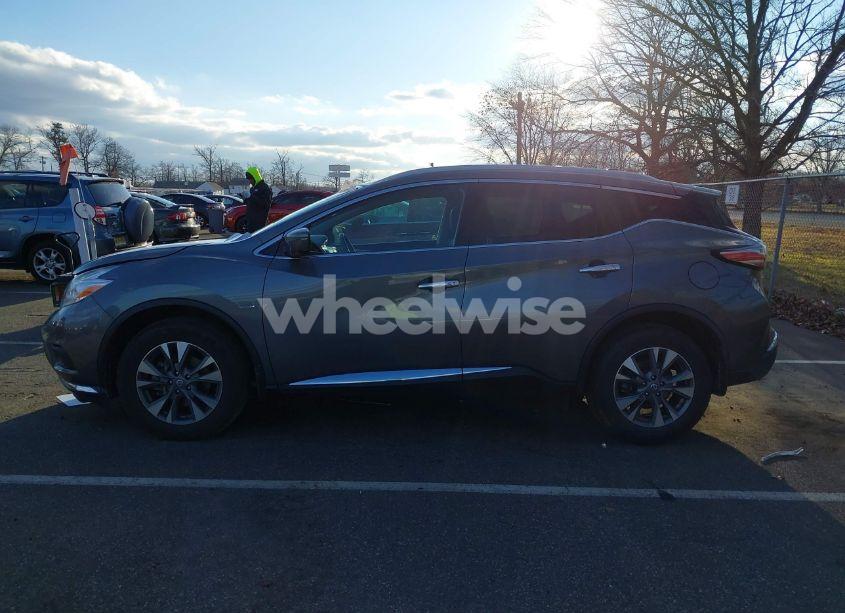 Photo 14 of 2017 Nissan Murano SL (VIN 5N1AZ2MH2HN181604)