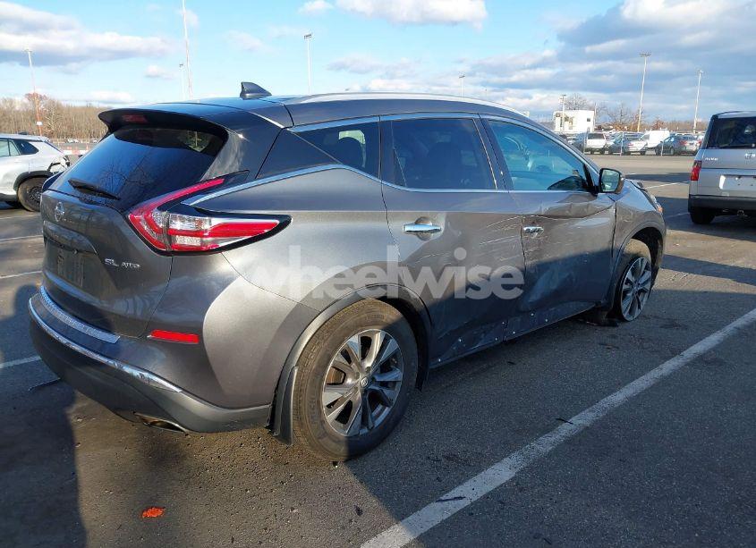 Photo 4 of 2017 Nissan Murano SL (VIN 5N1AZ2MH2HN181604)
