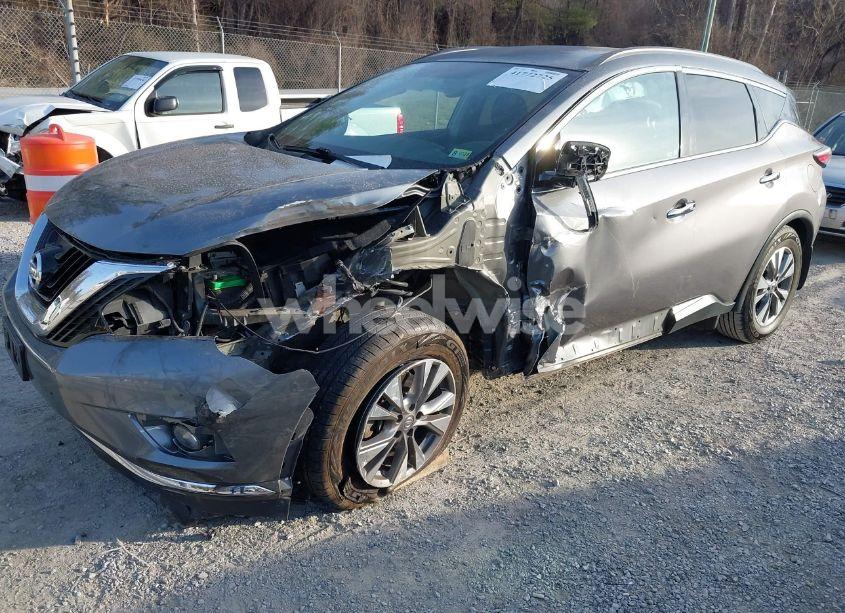 Photo 2 of 2018 Nissan Murano SV (VIN 5N1AZ2MH2JN114359)