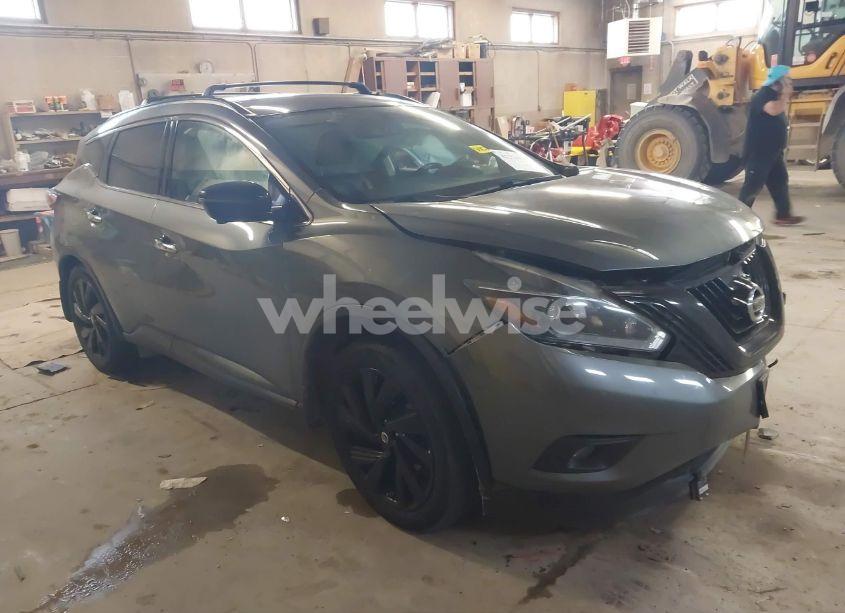 2018 Nissan Murano SL (VIN 5N1AZ2MH2JN119884) main photo