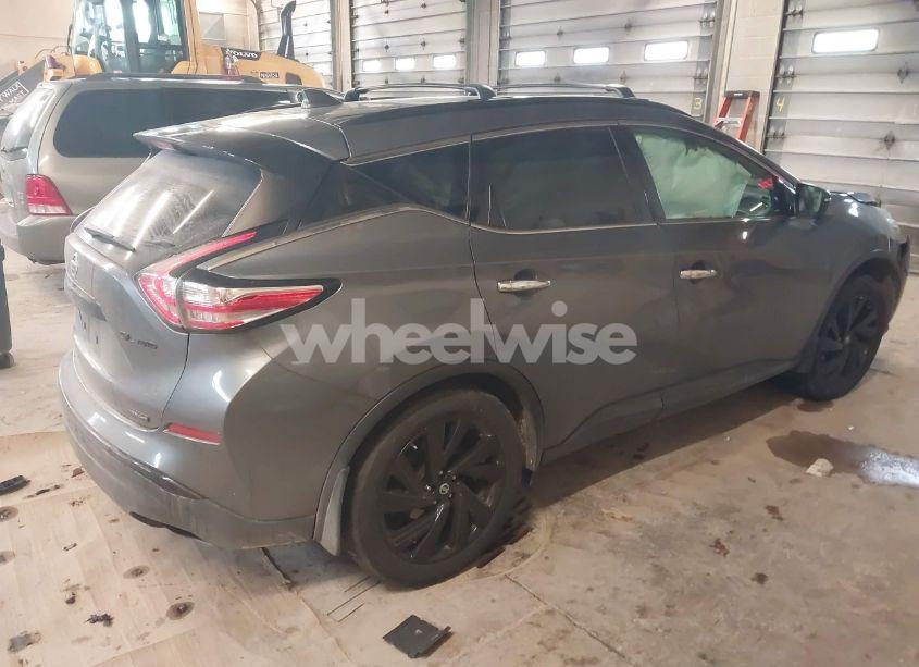 Photo 4 of 2018 Nissan Murano SL (VIN 5N1AZ2MH2JN119884)