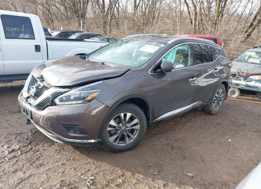 Photo 2 of 2018 Nissan Murano SL (VIN 5N1AZ2MH2JN175663)