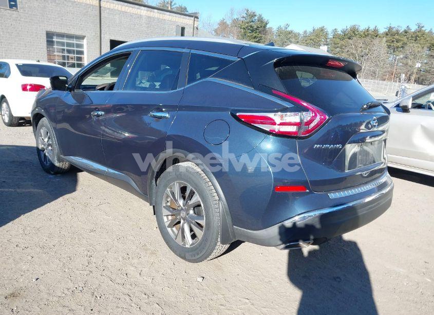 Photo 3 of 2015 Nissan Murano SL (VIN 5N1AZ2MH3FN208709)
