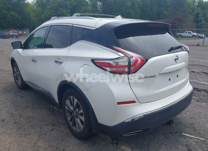 Photo 3 of 2015 Nissan Murano SL (VIN 5N1AZ2MH3FN263905)