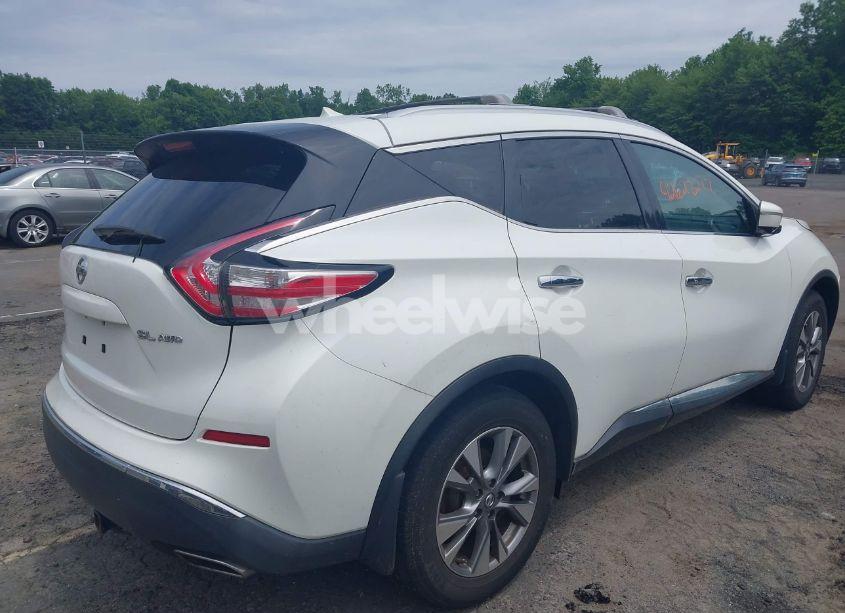 Photo 4 of 2015 Nissan Murano SL (VIN 5N1AZ2MH3FN263905)