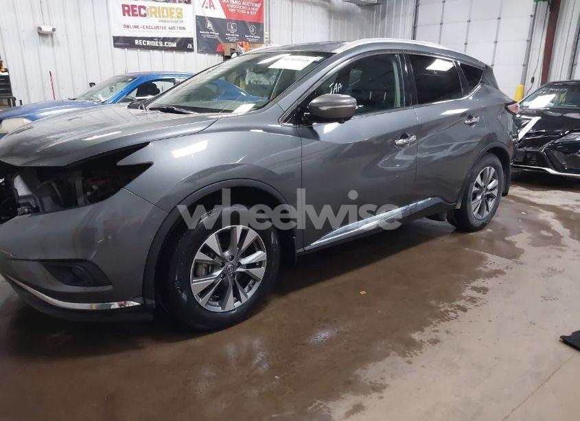Photo 2 of 2015 Nissan Murano SL (VIN 5N1AZ2MH3FN265380)