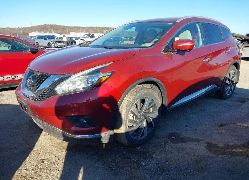 Photo 2 of 2015 Nissan Murano PLATINUM (VIN 5N1AZ2MH3FN279439)