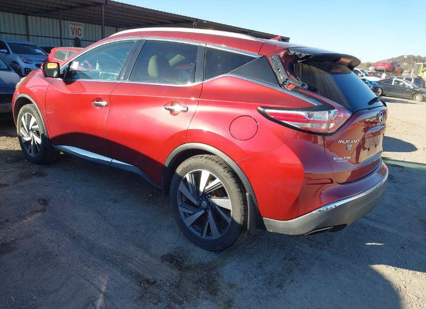 Photo 3 of 2015 Nissan Murano PLATINUM (VIN 5N1AZ2MH3FN279439)