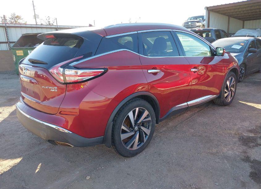 Photo 4 of 2015 Nissan Murano PLATINUM (VIN 5N1AZ2MH3FN279439)
