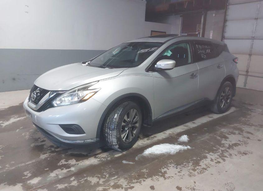 Photo 2 of 2015 Nissan Murano S (VIN 5N1AZ2MH3FN279750)