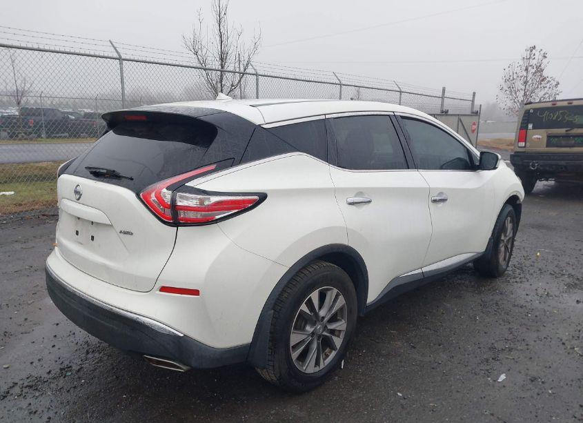Photo 4 of 2015 Nissan Murano S (VIN 5N1AZ2MH3FN284141)