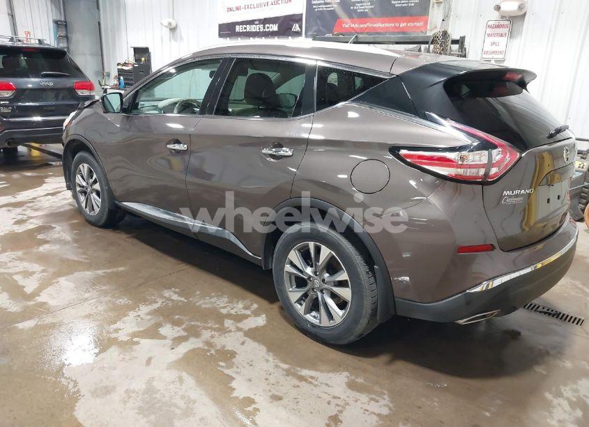 Photo 3 of 2016 Nissan Murano SL (VIN 5N1AZ2MH3GN110961)