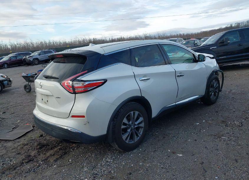 Photo 4 of 2016 Nissan Murano S (VIN 5N1AZ2MH3GN130580)