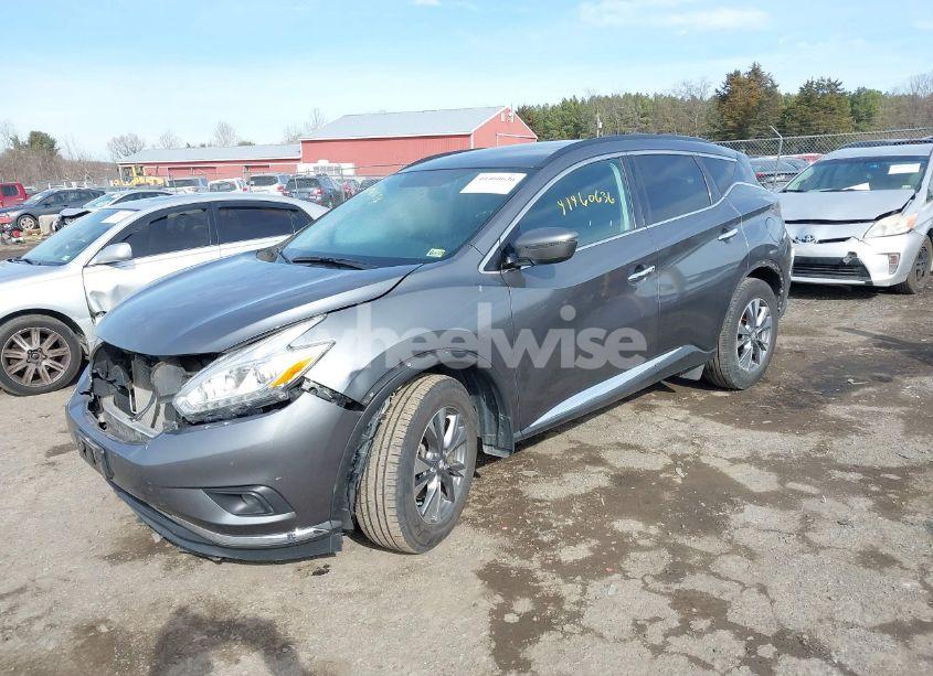 Photo 2 of 2016 Nissan Murano SV (VIN 5N1AZ2MH3GN149792)