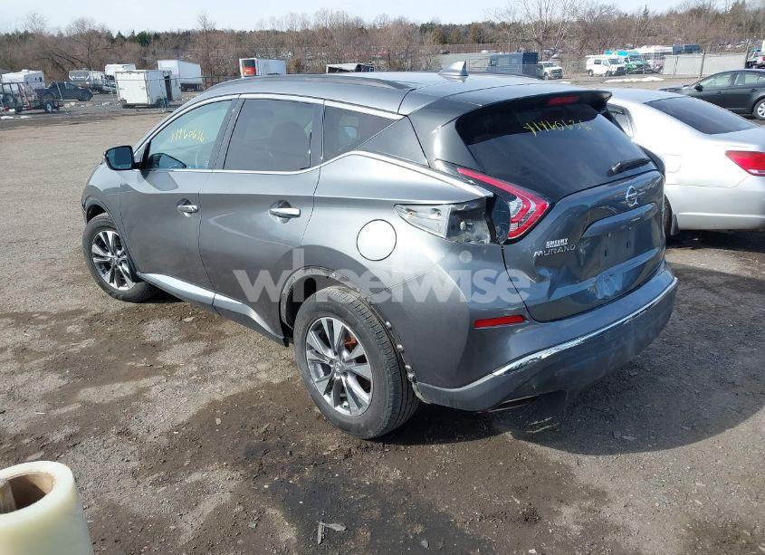 Photo 3 of 2016 Nissan Murano SV (VIN 5N1AZ2MH3GN149792)